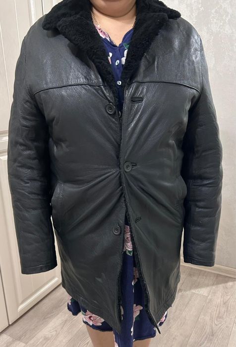 Дубленка мужская чиста кожа