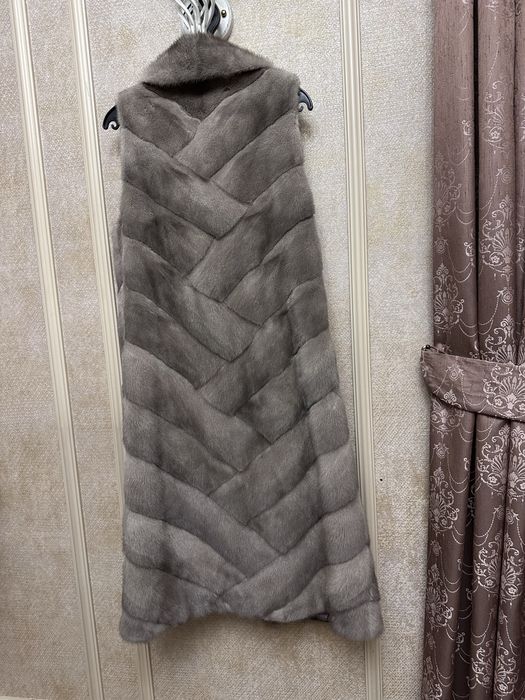 Норковая жилетка