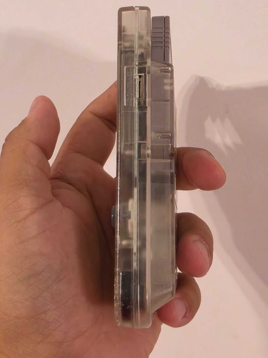 Nintendo Gameboy Poket transparent editie limitata si joc Aladdin