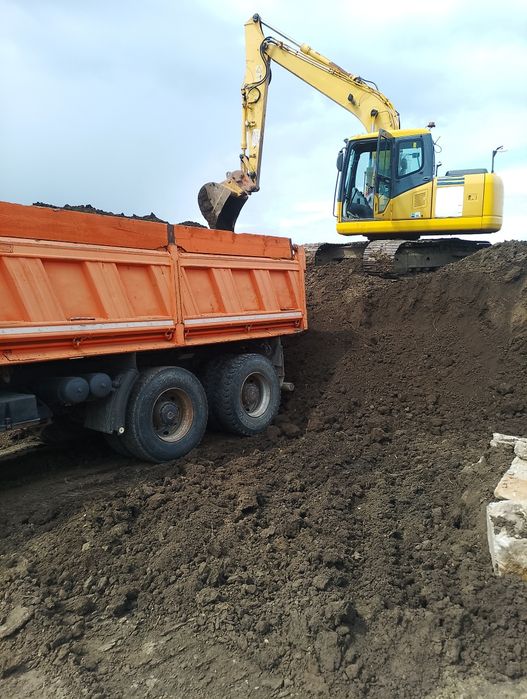 Pământ negru vegetal, Pământ umplutură,pământ galben,pământ negru