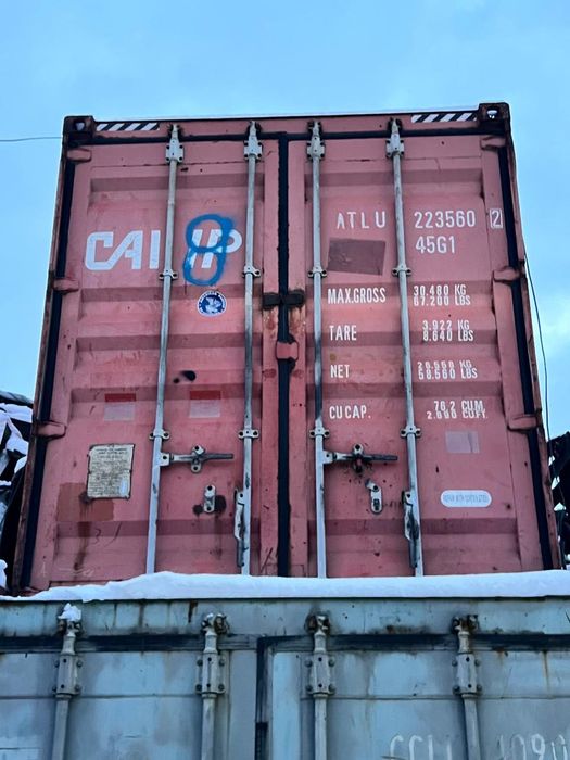 Контейнер 40 тонна