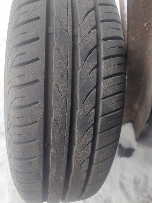 продам на ваз диски с резиной лето