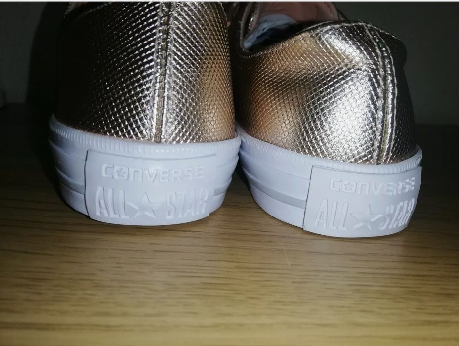 Converse - дамски кецове rose gold