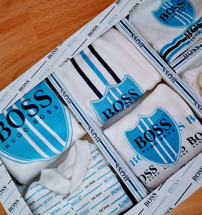 Set Higo Boss bebe,7 piele, bumbac