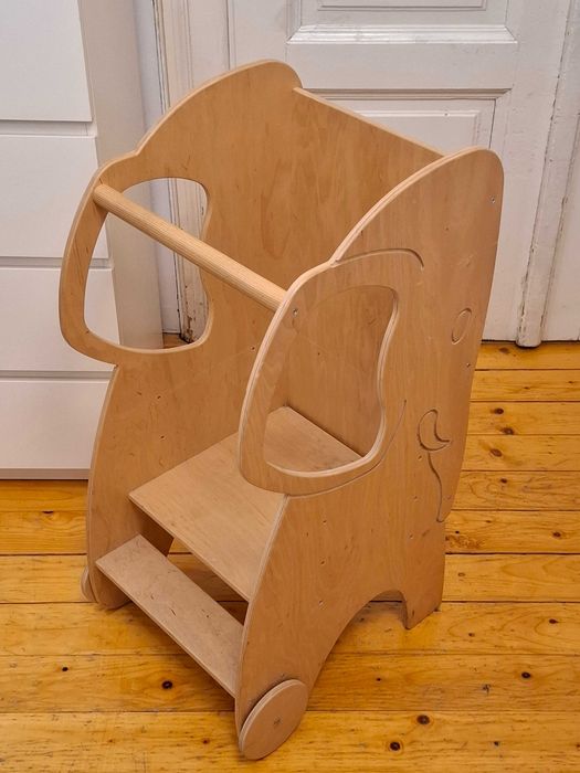 Turn de invatare din lemn model 'elefant'