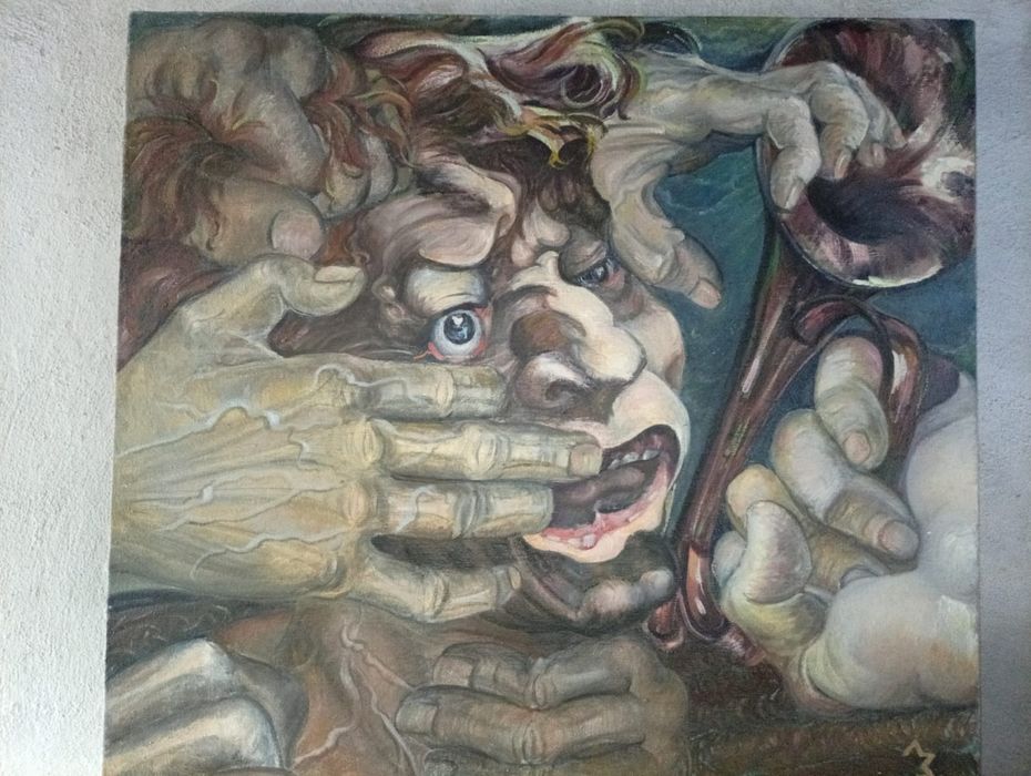 Картина на холсте маслом. Автор. Зеленский Л.С.