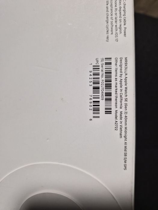 Apple watch SE 40mm