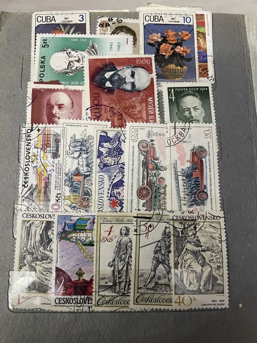 Марки разные. Филателия