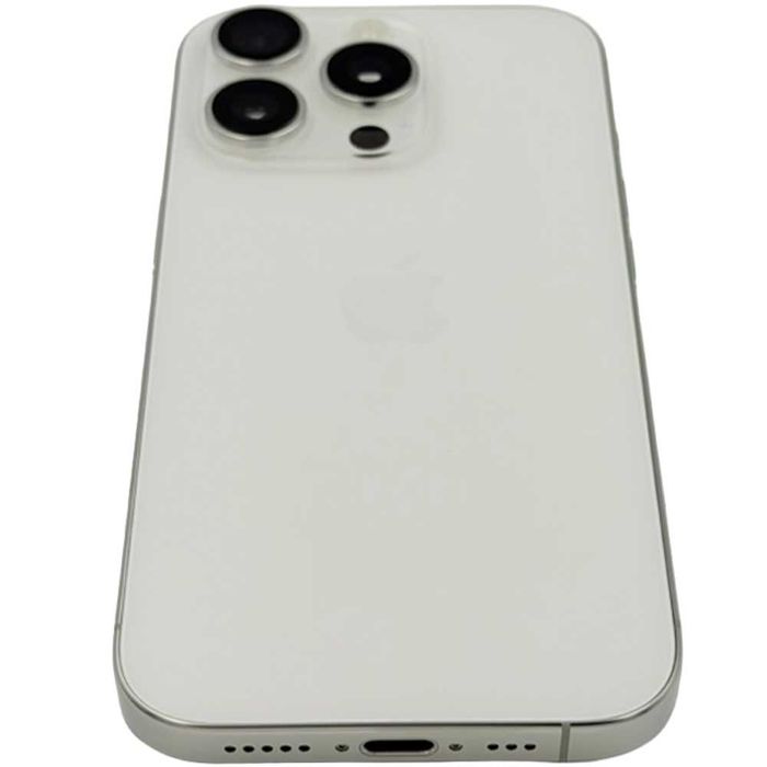 Magazin Apple | iPhone 16 Pro | Excelent | White Titanium | 128GB| 92% | 412 Cicluri | Cu Garantie | In Rate | smilemobile.ro