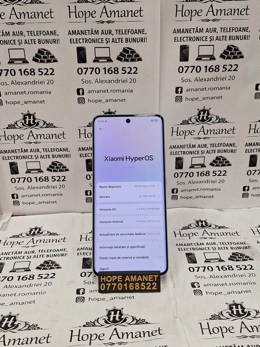 Hope Amanet P1/ Redmi Note 15 128 gb 8 gb ram #43003