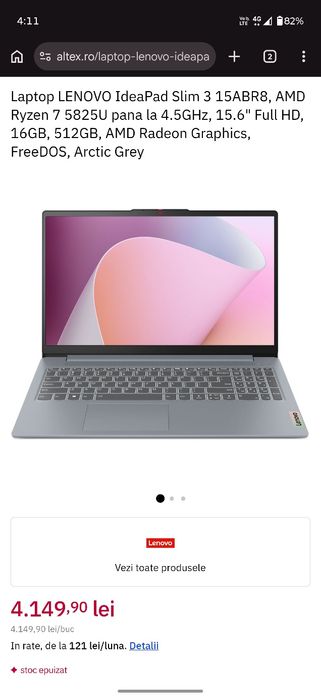 Laptop gaming Ryzen 7