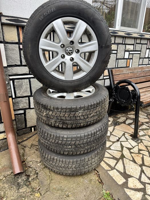 Jante touareg/ audi Q 7 / 5x130/ anvelope iarna