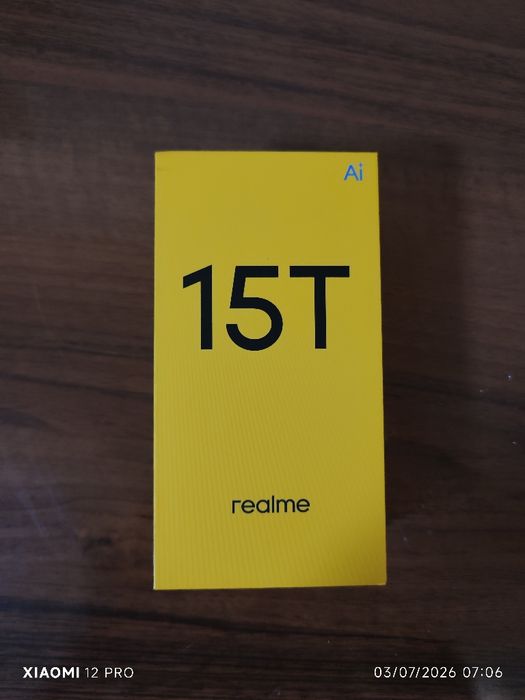 Realme 15t  yangi ishlatilmagan