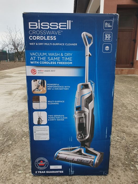 Aspirator vertical Bissell CROSSWAVE CORDLESS 2582N 3 IN 1
