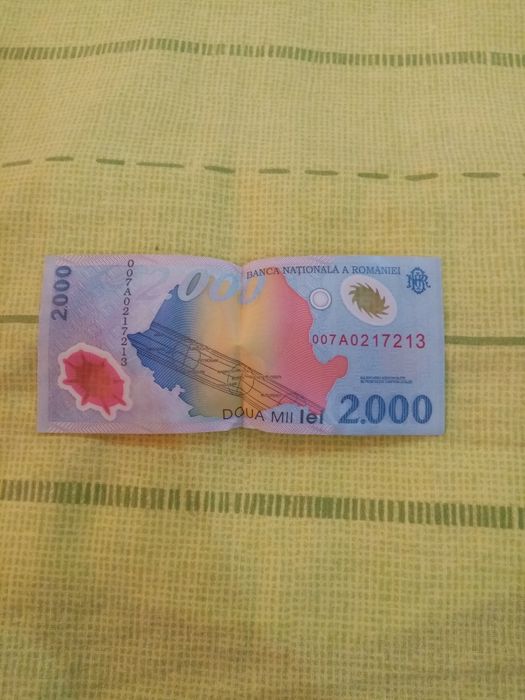 Bancnotă noua vând bancnotă noua