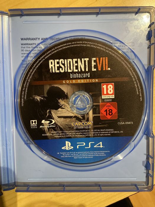 Игра За PS4 Resident Evil 7 Biohazard Gold Edition
