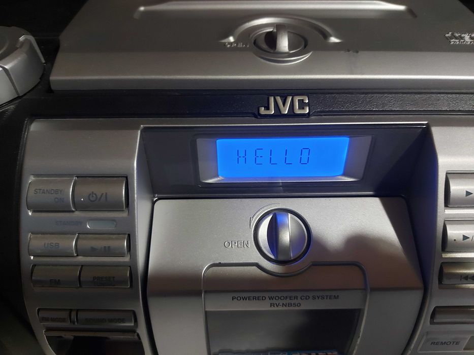 JVC RV-NB50 Powered Woofer CD System