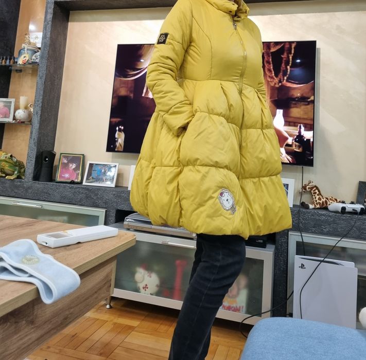 Яке,жълто, гъши пух