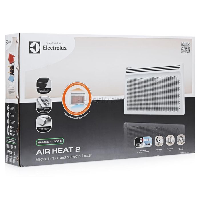 Обогреватель Electrolux (new) конвективно-инфракрасный до 25 кв.м.