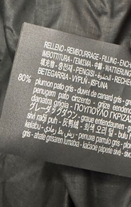 Geaca de puf barbati Zara