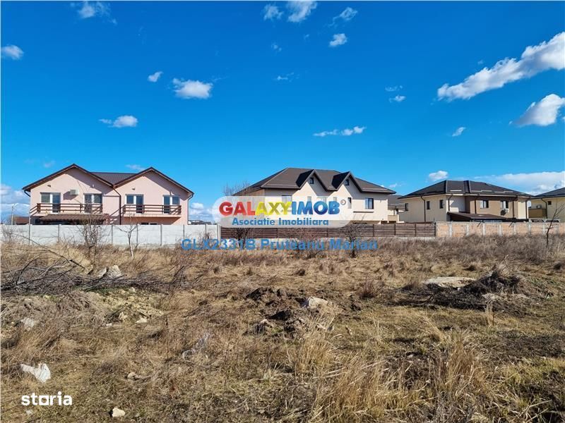 Vanzare teren 11000 mp  pe strada  Safirului din Bragadiru.