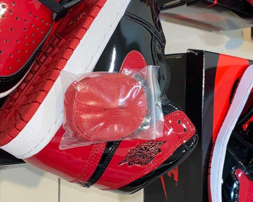 #SUMMER SALE# Nike Air Jordan 1 Patent Bred Air Jordan Adidasi Nike Jordan - Livrare Verificare - Predare Personala