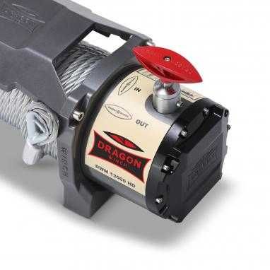 troliu model nou DRAGON WINCH HD 13000lbs(5897 kg) la 12V sau 24V