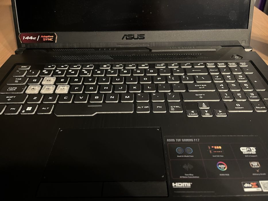 Laptop Asus TUF gaming i7 gen 11 / 17.3 inch