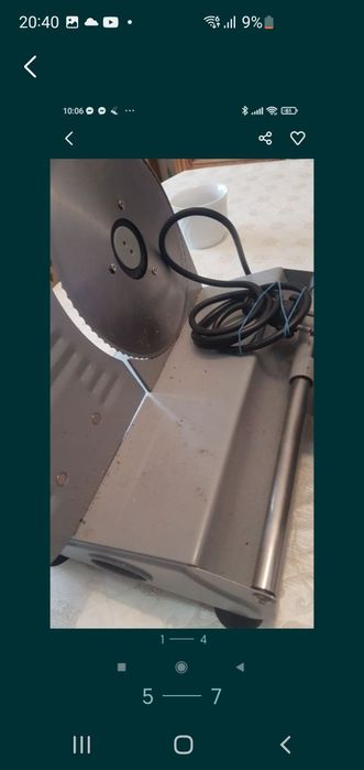 9 spoturi și feliator pentru alimente