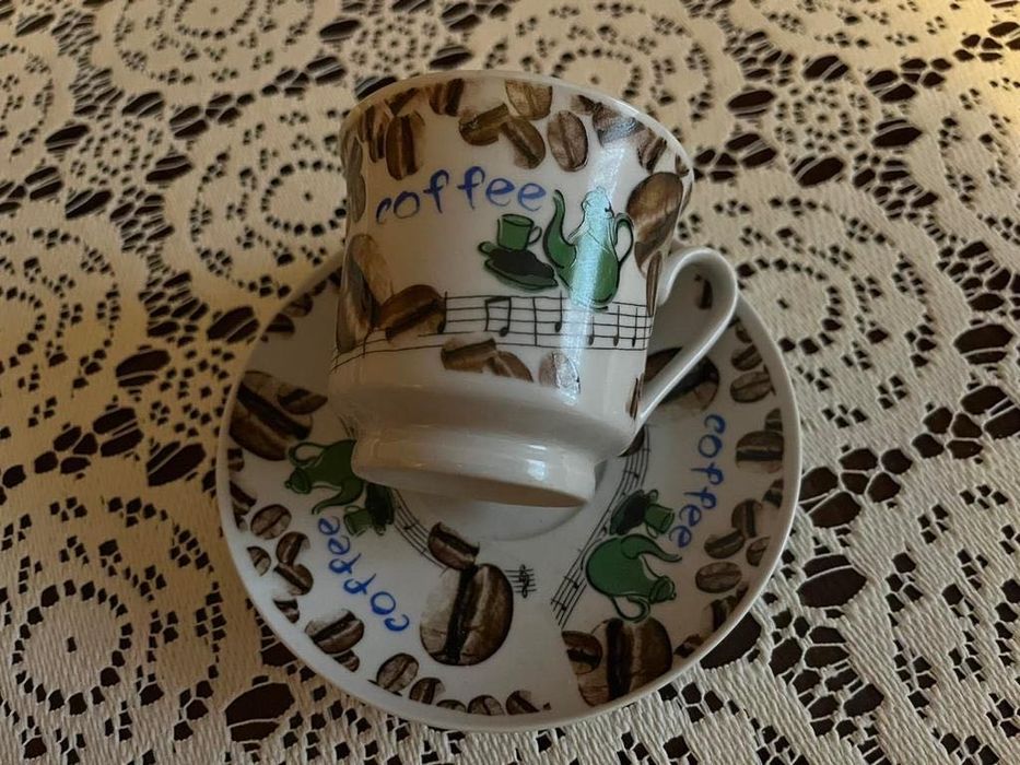 Порцеланов сервиз за кафе