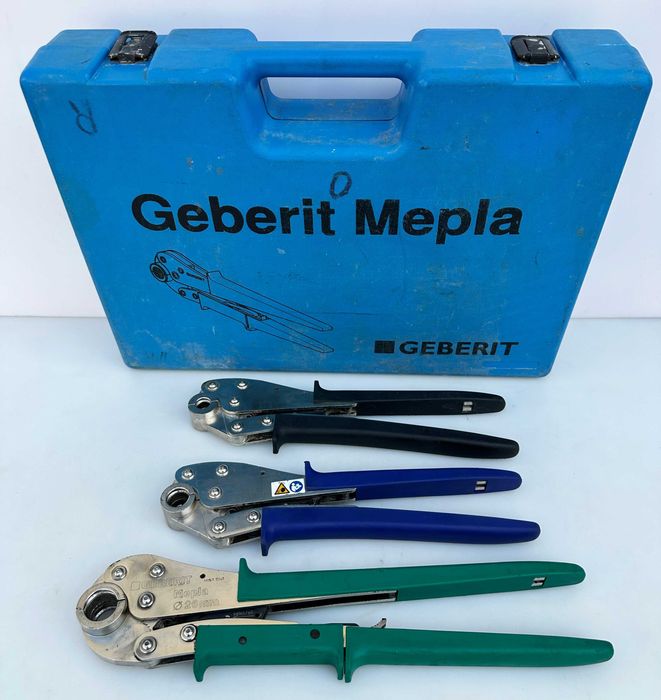 Geberit Mepla - Комплект ръчни преси за пресоване на фитинги 16-20-26mm