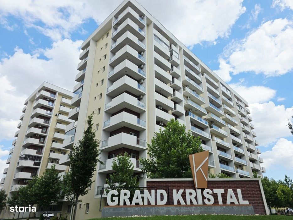 Apartament 2 camere mobilat, cu parcare inclusă în Grand Kristal