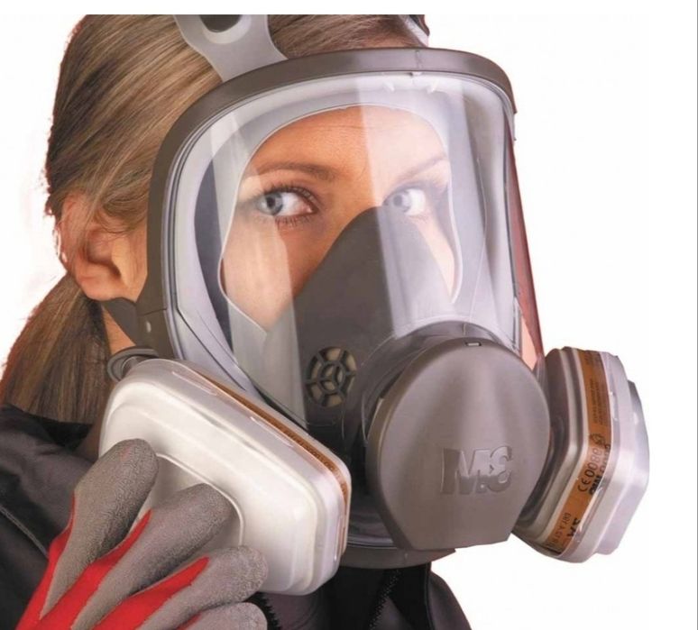 Masca de protectie 3M 6800 integrală  + filtre prefiltre capace =500