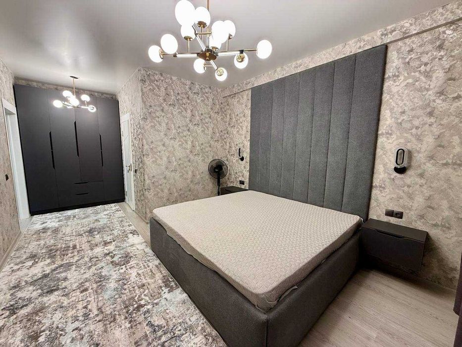 Новостройка, Паркентский, 3-комнаты с ремонтом и мебелью