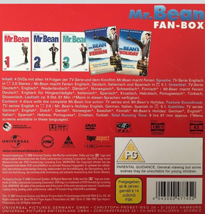 Mr Bean DVD Complete Collection