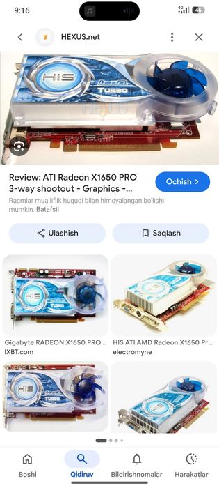 Video karta sotiladi