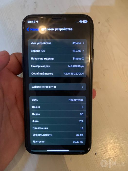 iphone x garantiyali