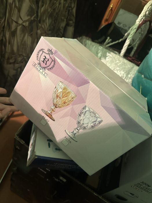 продам бокалы богемы на ножке