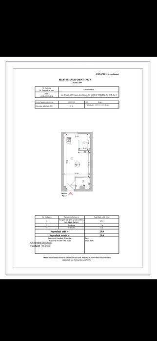 Garsoniera de vanzare zona Afi Mall
