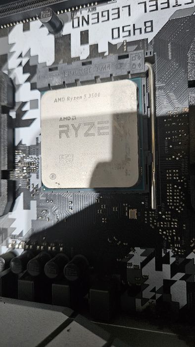 Продам Ryzen 3500 b450