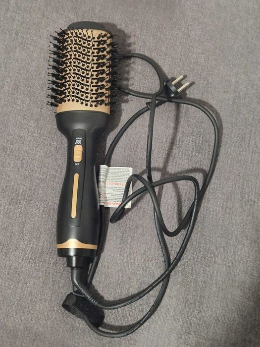 Четка за горещ въздух, сешоар с кръгла четка