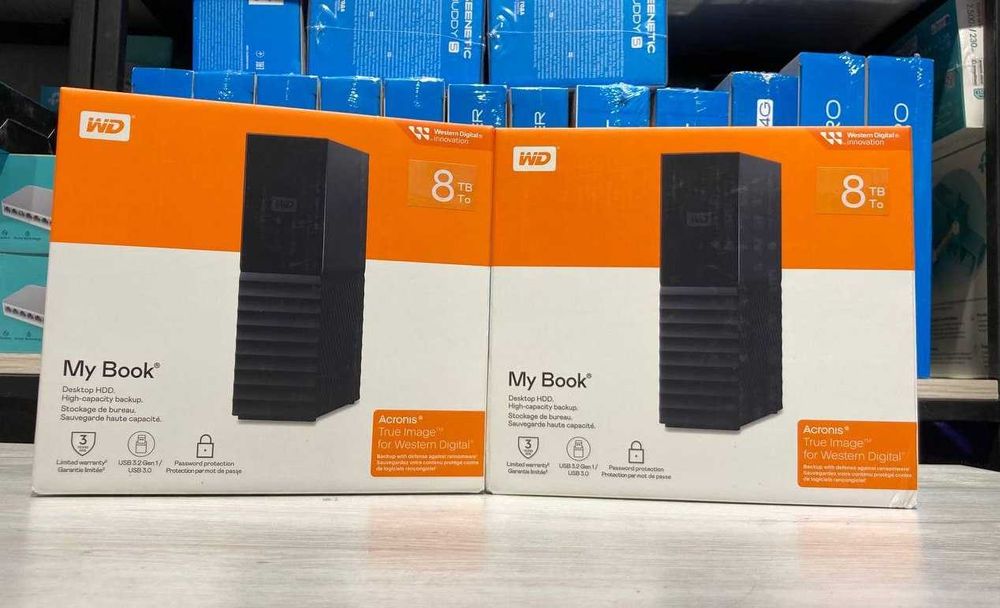Жесткий диск WD My Book 8TB