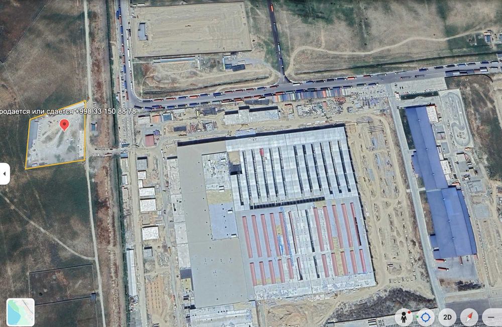 Инвестируйте в будущее! Участок 1 ГА у ворот ADM Jizzakh
