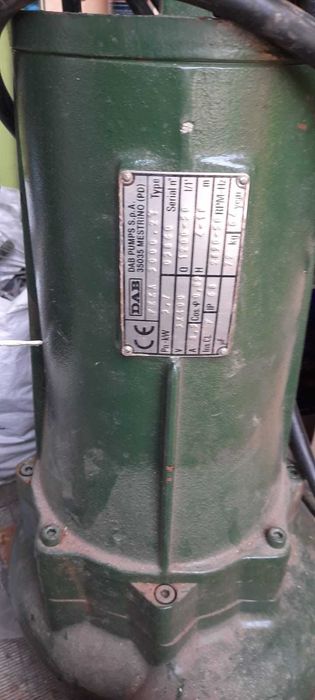 Pompa apa [ NOUA / cost 1800 euro] ape reziduale DAB FEKA 3000 2T
