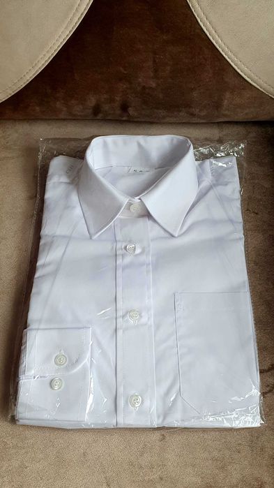 Cămașă albă damă cu mânecă lungă - Pompieri - mărimea 33/II