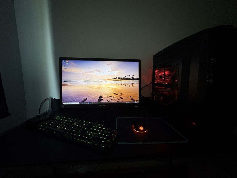 Setup PC de Gaming complet Ryzen 5, 16Gb RAM , GTX 1050 TI , PERIFERICE