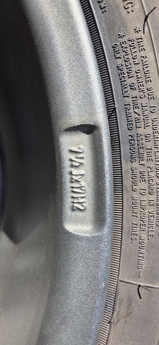 Jante aliaj 7.5x17 ET 38