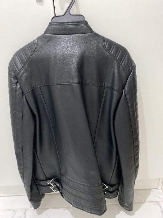 Кожено яко Zara мъжко