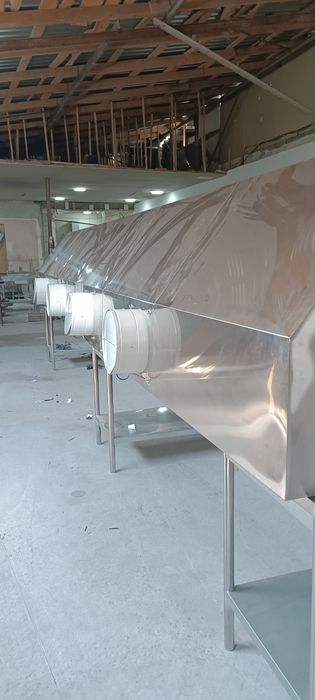 Арзон стол из нержавейки мойка стеллаж стиллаж зонт вытяжка