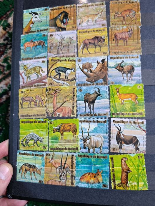 Альбом с марками винтаж ретро